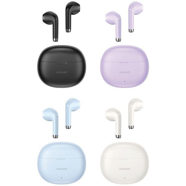 USAMS Rhymbo Serie - Bluetooth Koptelefoon - TWS - Blauw - Ergonomisch