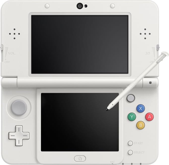 Nintendo 3DS draagbare game console 9,86 cm (3.88") Touchscreen Wi-Fi Wit