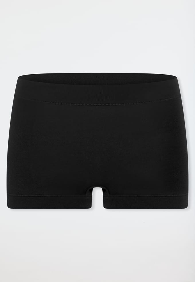 Schiesser Unique Cotton Shorts - Dames Onderbroek zwart