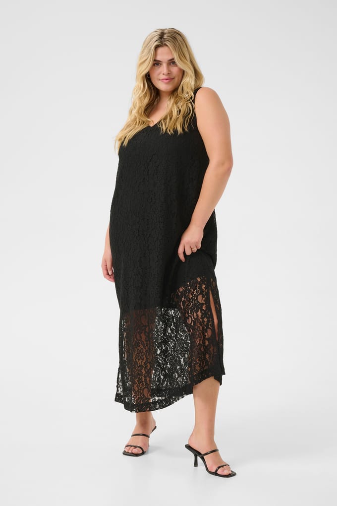 Damesjurk KAFFE Curve Lorani Lace