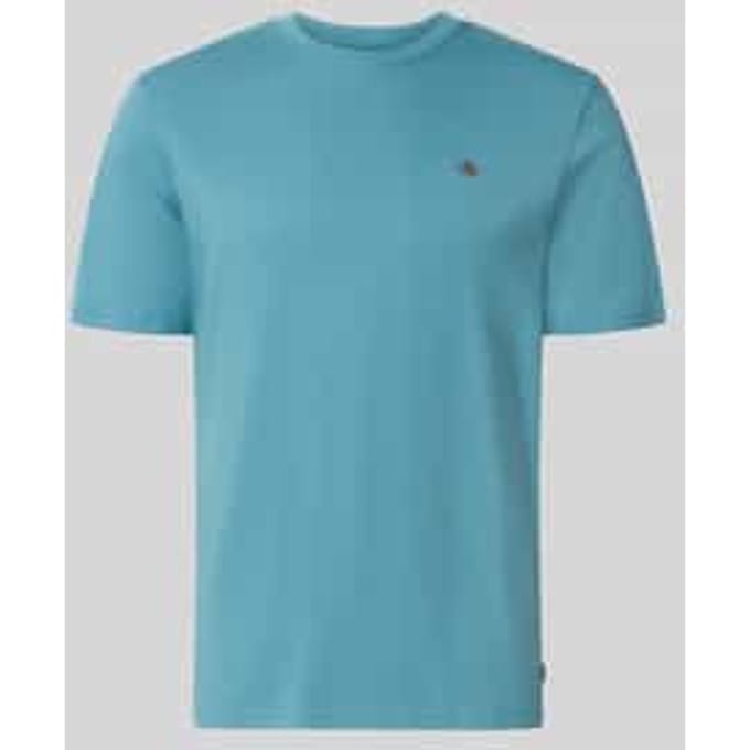 Regular fit t-shirt van puur katoen