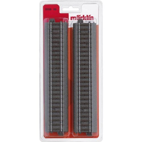 Märklin Start up H0 Märklin C-rails (met ballastbed) 20188 Rechte rails 188.3 mm 4 stuk(s)