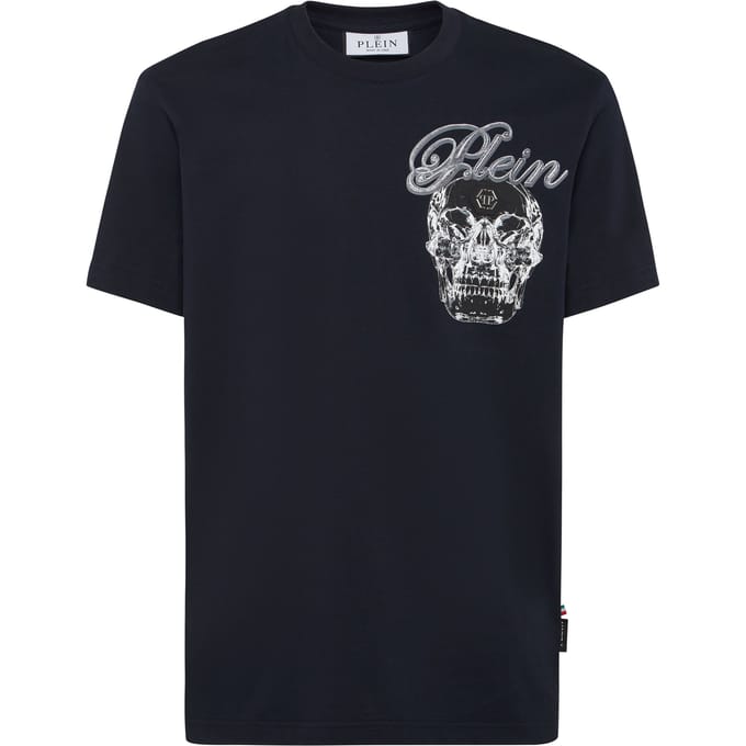 T-Shirt Ronde Hals Ss Skull