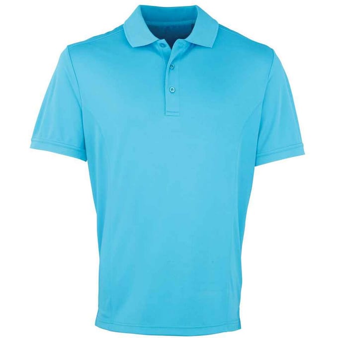 Premier Heren Coolchecker Pique Poloshirt (Turquoise)