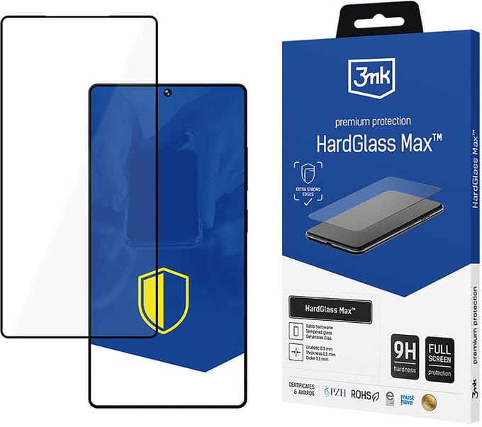 Samsung Galaxy S25 Ultra - 3mk HardGlass Max zwart