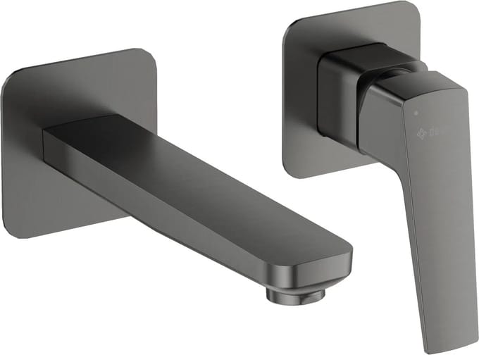 Concealed basin faucet