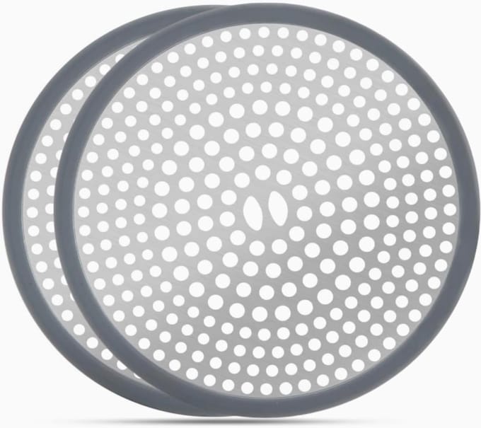 Set van 2 Universele Afvoerzeven - Haarvanger voor Douche, Badkamer en Keuken - 11 cm