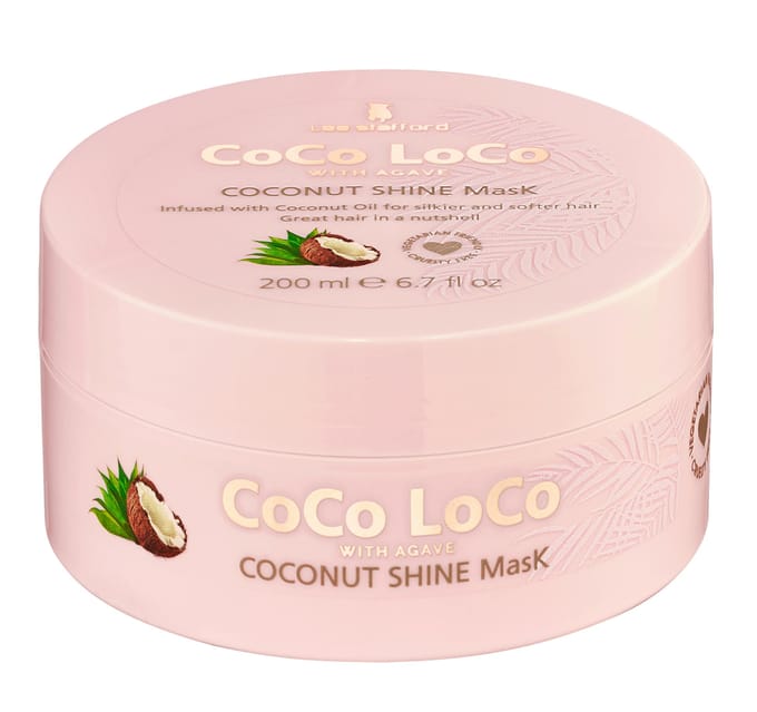 Lee Stafford Coco Loco Coconut Shine Mask Haarmasker 200ml