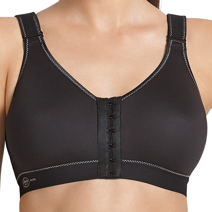 Anita Active Frontline Open Sport Bh 5523 Zwart - maat EU 75E / FR 90E