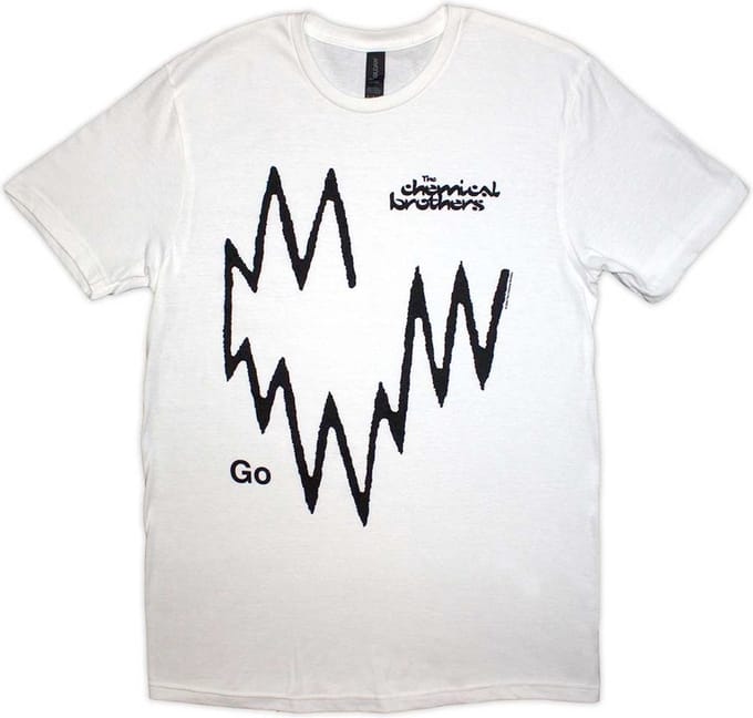 The Chemical Brothers - Go Heren T-shirt - 2XL - Wit