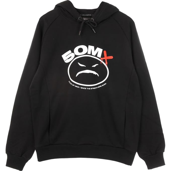 Lichtgewicht herensweatshirt met capuchon Onyx zwart
