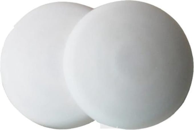 Deurstopper - 2 Stuks - Wit - Deurbescherming