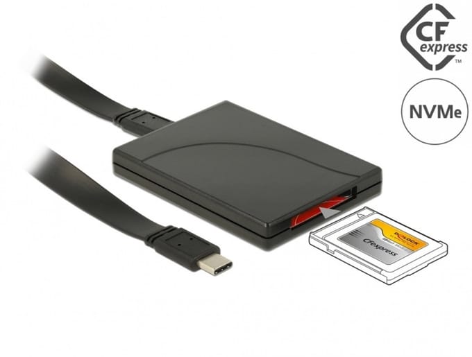 Delock USB Type-C™ Card Reader for CFexpress memory cards