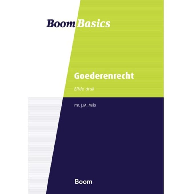 Goederenrecht - Boom Basics - A.W. Heringa