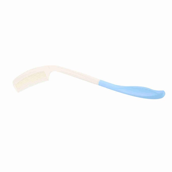 Kam met Lange Handgreep Haarborstel Antislip Ergonomisch Lange Kam Bereik