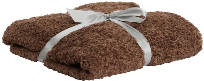 Light & Living Deken Bodi - Bruin - 152x127x0,5cm - Scandinavisch
