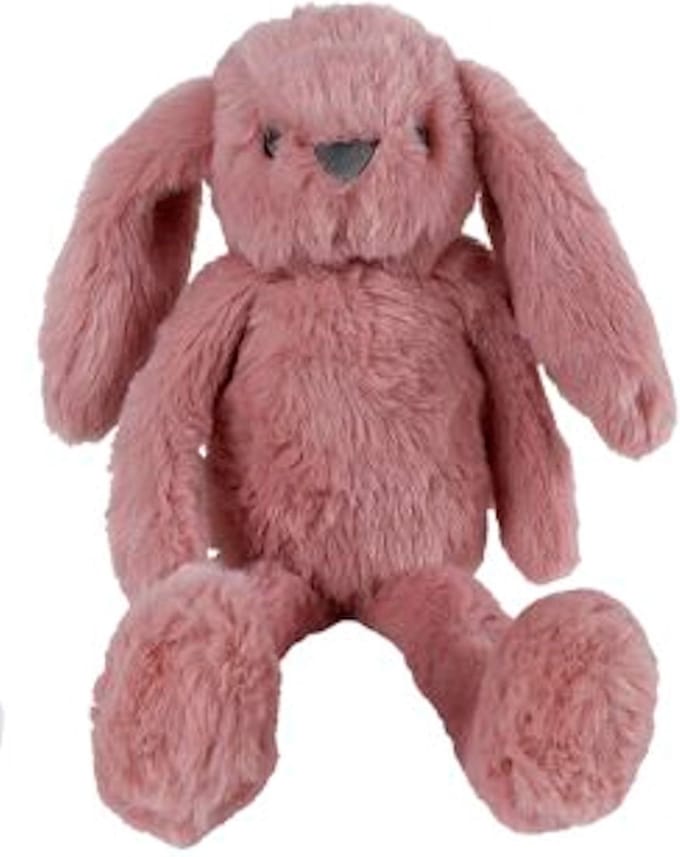 Mini Club Knuffel Konijn Rood rose gold 30cm