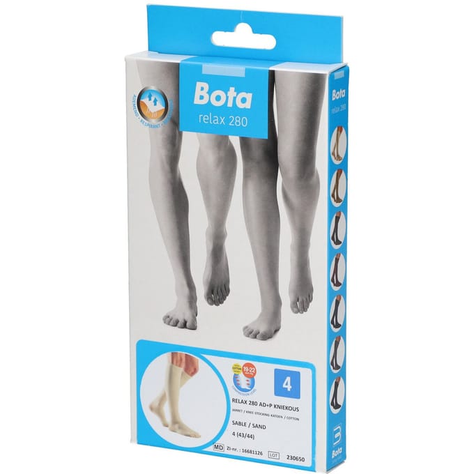 Bota Relax 280 Kniekous Zand Maat 4 1 Kousen