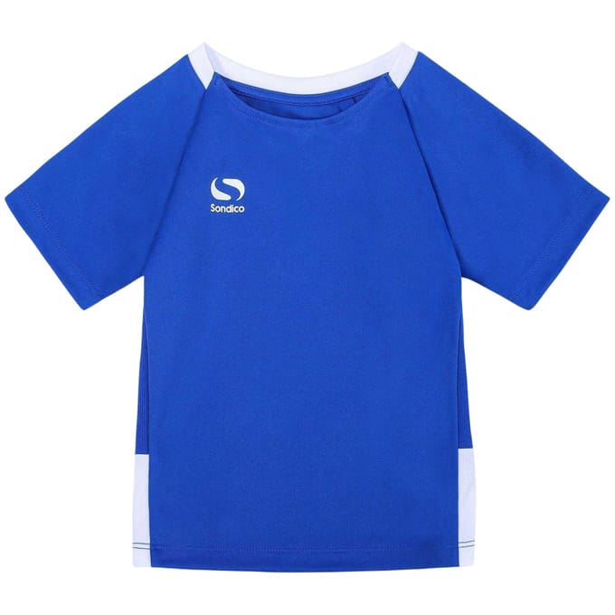Sondico Kinderen/Kinderen Logo T-shirt (Koningsblauw/Wit)