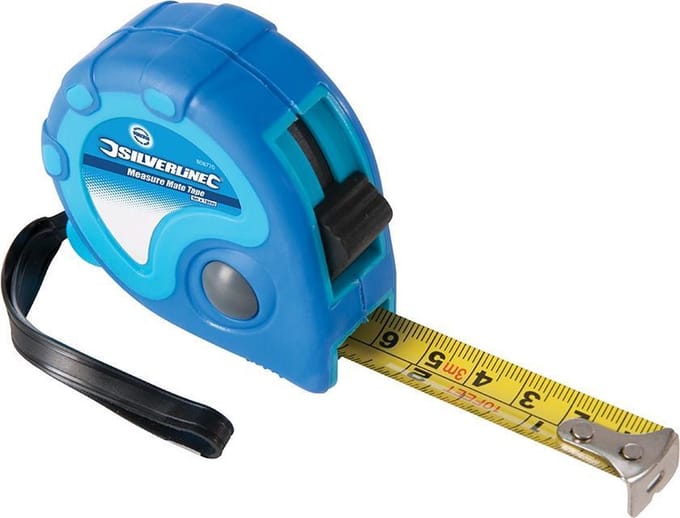 Silverline 868770 Measure Mate Rolmaat - 5m x 19mm