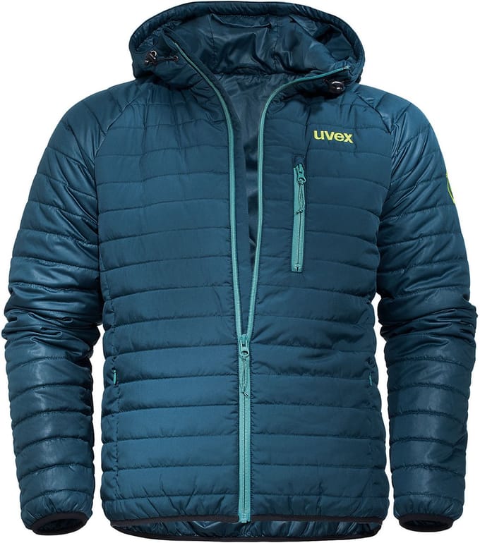 uvex kleding uvex gewatteerde jas K26 petrol