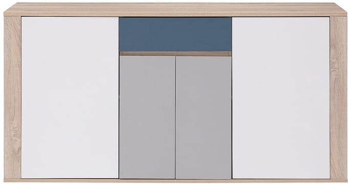 Vente-unique Buffetkast met 4 deurtjes en 1 lade - Verschillende kleuren - FILUTIA