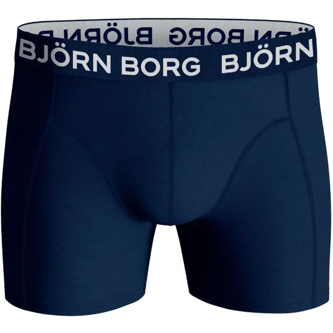 Katoenen boxer met elastische tailleband kind Björn Borg (x3)