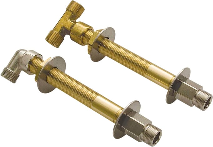 SeaStar bulkhead fittingkit L=3" voor 3/8" tube, twin cilinder