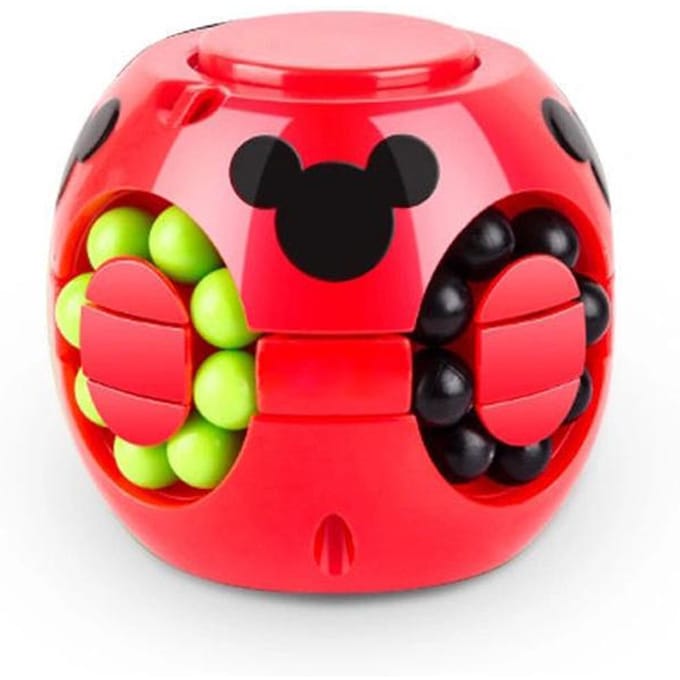 Mode Fidget Spinner Rubik's Cube Grappig Roterende Magische Kubus Kinderen Puzzel Speelgoed Geschenken Stress Relief 1Pc