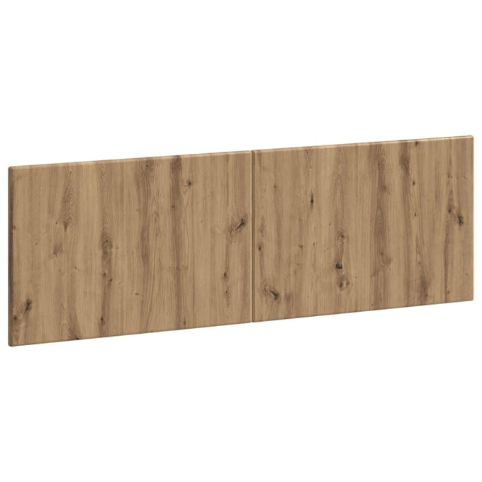 vidaXL - Wandgemonteerd - Hoofdbord - BREDA - Artisanaal - eiken - Bewerkt - hout