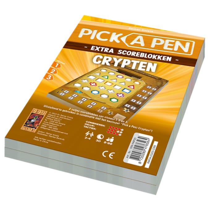 999 Games Pick a Pen Crypten Scoreblokken