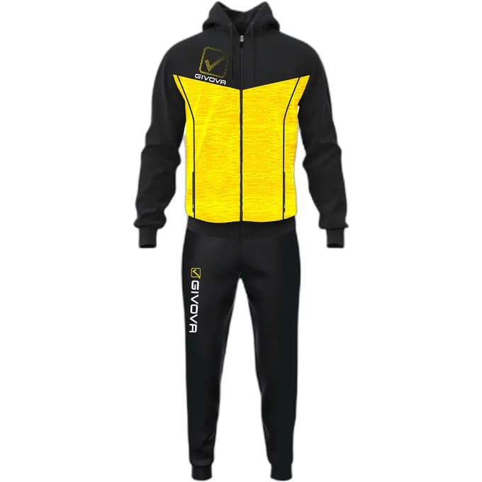 Fleece tracksuit met capuchon Givova Visa