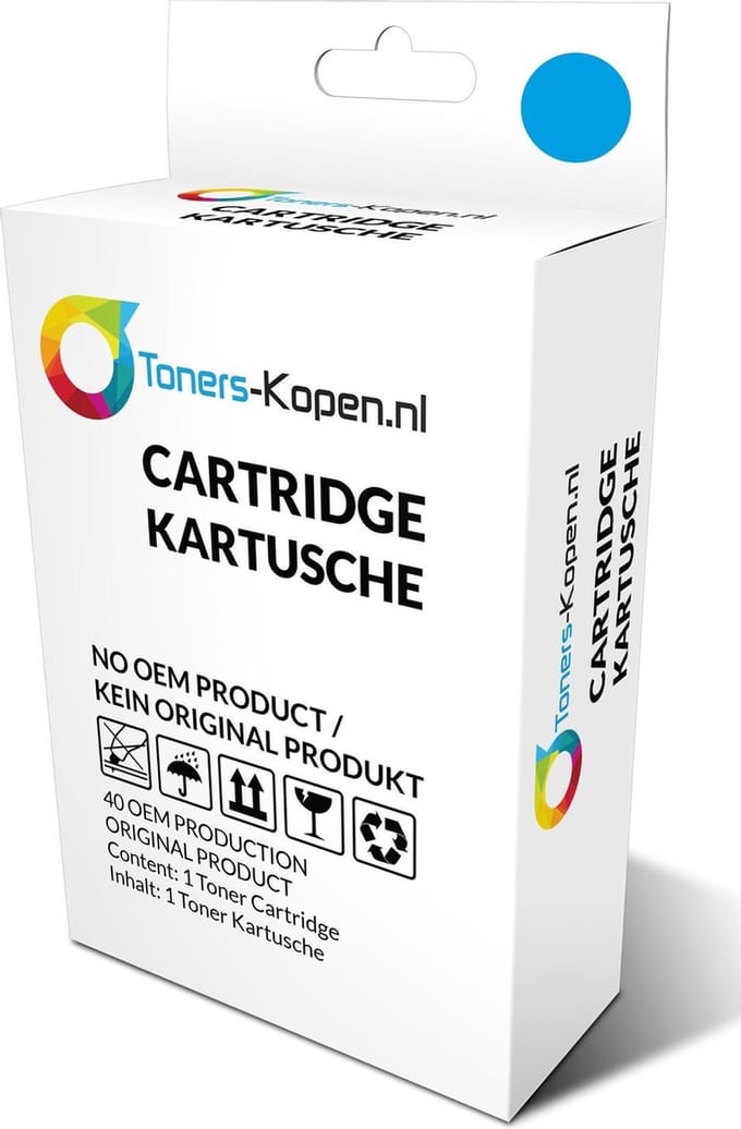 Epson 603XL - Inktcartridge Cyaan - 350 pagina's - Huismerk Compatible - Geschikt voor Epson Expression Home XP-2100 Expression Home XP-2105 Expression Home XP-3100 Expression Home XP-3105 Expression Home XP-4100 Expression Home XP-4105