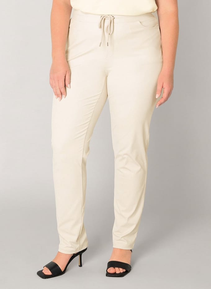 BASE LEVEL CURVY Liana Bottoms - Sand - maat W1(48) / L32