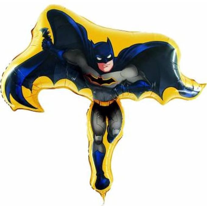 Folieballon Batman 90cm / bulk = zonder plastic verpakking