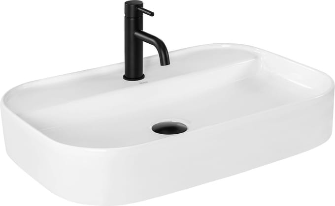 Rea Verona Opzetwastafel Wit 65x44 cm