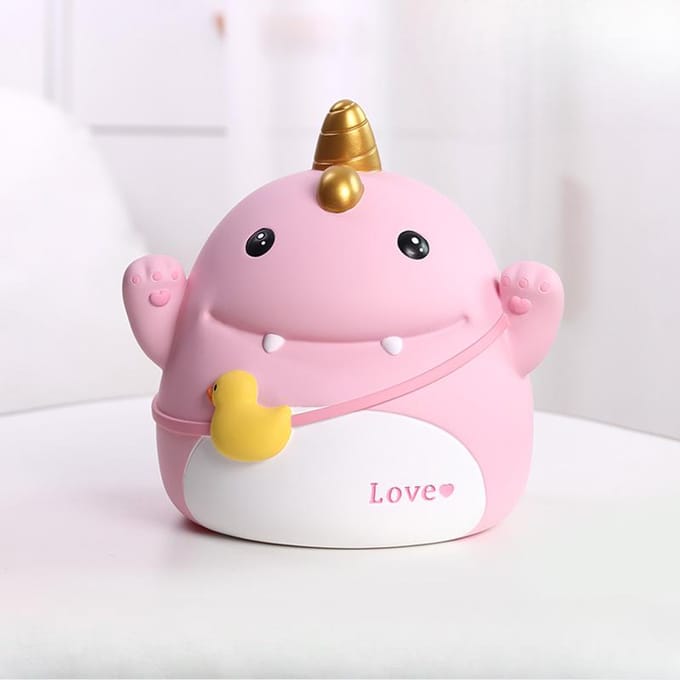Spaarpot Kinderspeelgoed Bedrijf Creatief Cadeau Spaarpot Kinderstudeerkamer Decoratie pink