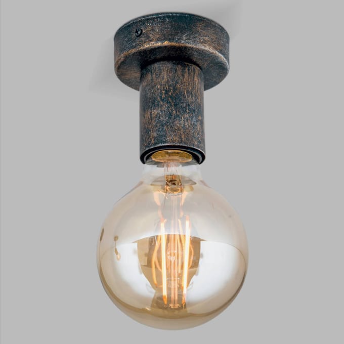 ORION Eenvoudige vintage plafondlamp Rati