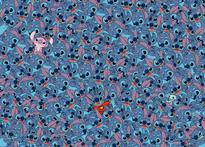 Ravensburger Disney Stitch Challenge 1000 stukjes Volwassenen puzzels
