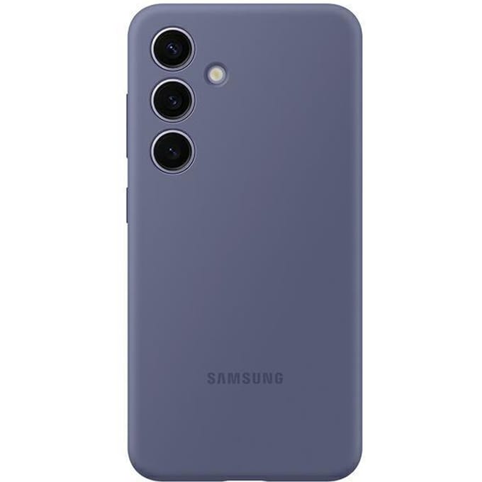 Samsung Silicone Case - Geschikt voor Samsung Galaxy S24 - Violet