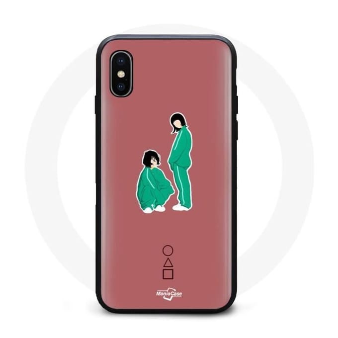 Iphone XS Max hoesje Inktvisspel Ji Yeong nr. 240 EN Kang Sae Byeok nr. 067