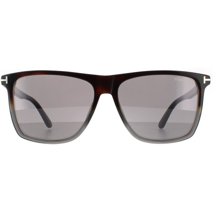 Tom Ford zonnebril Fletcher FT0832 55C gekleurde Havana Gray Mirror
