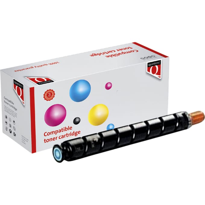 Tonercartridge Quantore alternatief tbv Canon C-EXV 34 blauw