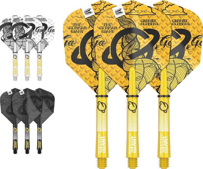Target Gabriel Clemens Ink Flight Shaft Kit - Dart Flights