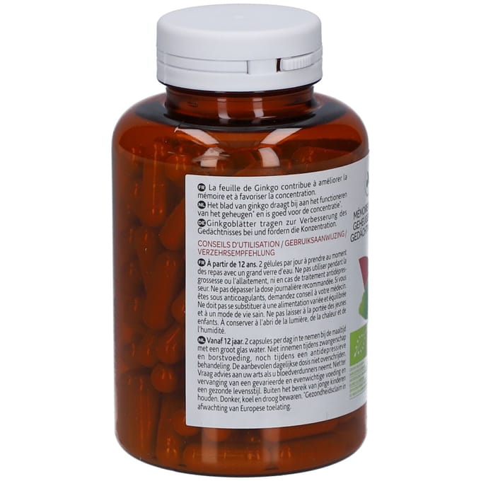Arkopharma Ginkgo Biloba Bio 150 Capsules