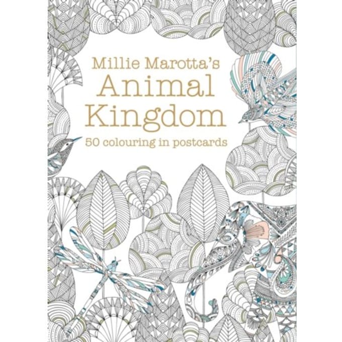 Millie Marotta's Animal Kingdom Postcard Box - Millie Marotta