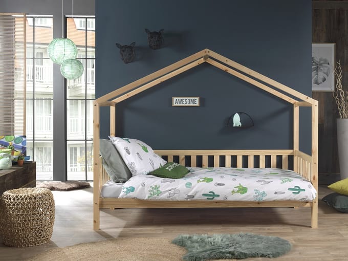 Kinderbed Bibi Grenen - Hoogte 170 cm