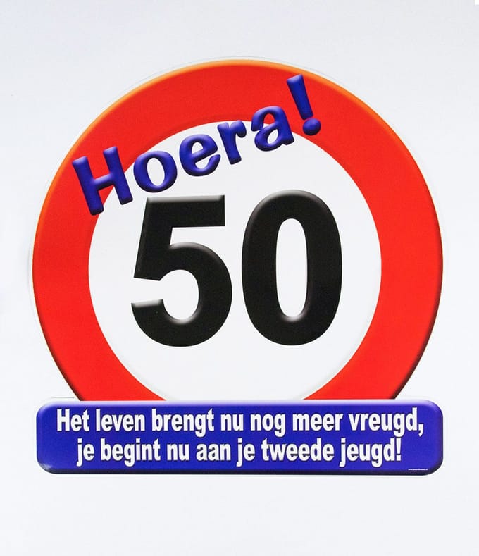 Paperdreams - Huldeschild - 50 Jaar