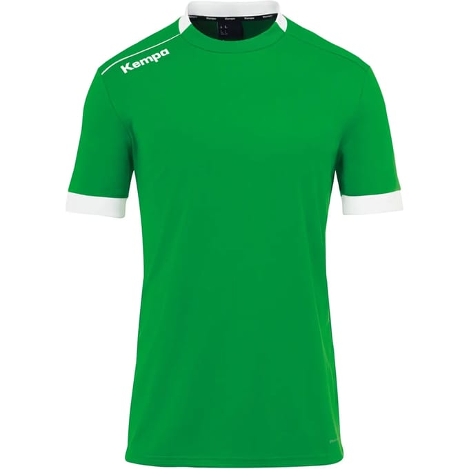 Kempa Player Shirt Kind Groen-Wit Maat 116