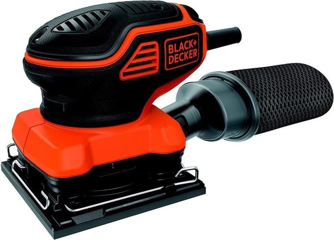 Black & Decker KA450-QS Serie - Excenterschuurmachine - 220W - Ergonomische Handgreep - Roterende Beweging